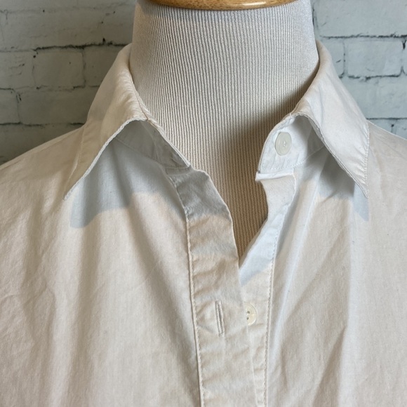 Summersalt Crisp Perfect Boyfriend Shirt Dress Sz S Organic Vacation Resortwear - Picture 5 of 16